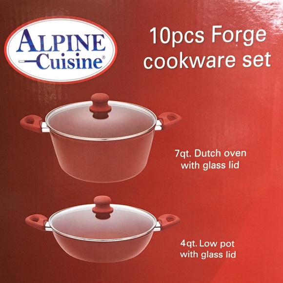 COOKWARE SET 10 PIECES - Picture 6 of 8